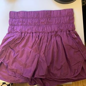 Purple Free people shorts